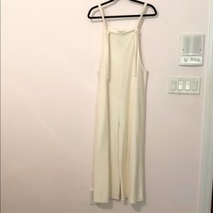 Madewell Texture & Thread Tie Strap Overalls
